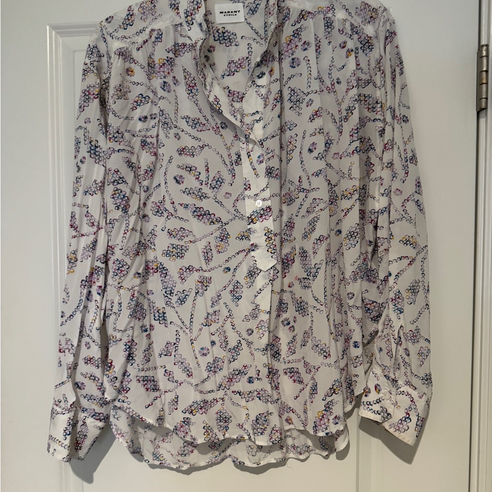 Isabel Marant Multicolor Patterned Top - Picture 3 of 5
